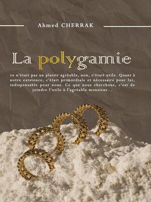 cover image of La polygamie